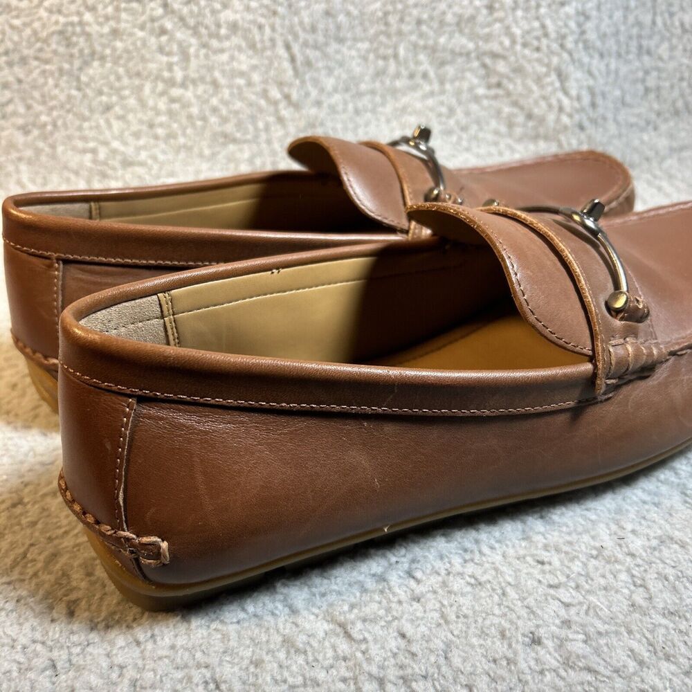 Coach Men's Leather M 9.5 D US Mott Driver FG2984 Brown Slip On Loafer Shoes - Picture 10 of 16